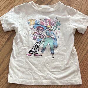 Besties Kids Graphic T-Shirt - White